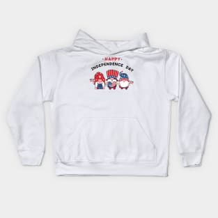 Happy Independence  Day Kids Hoodie